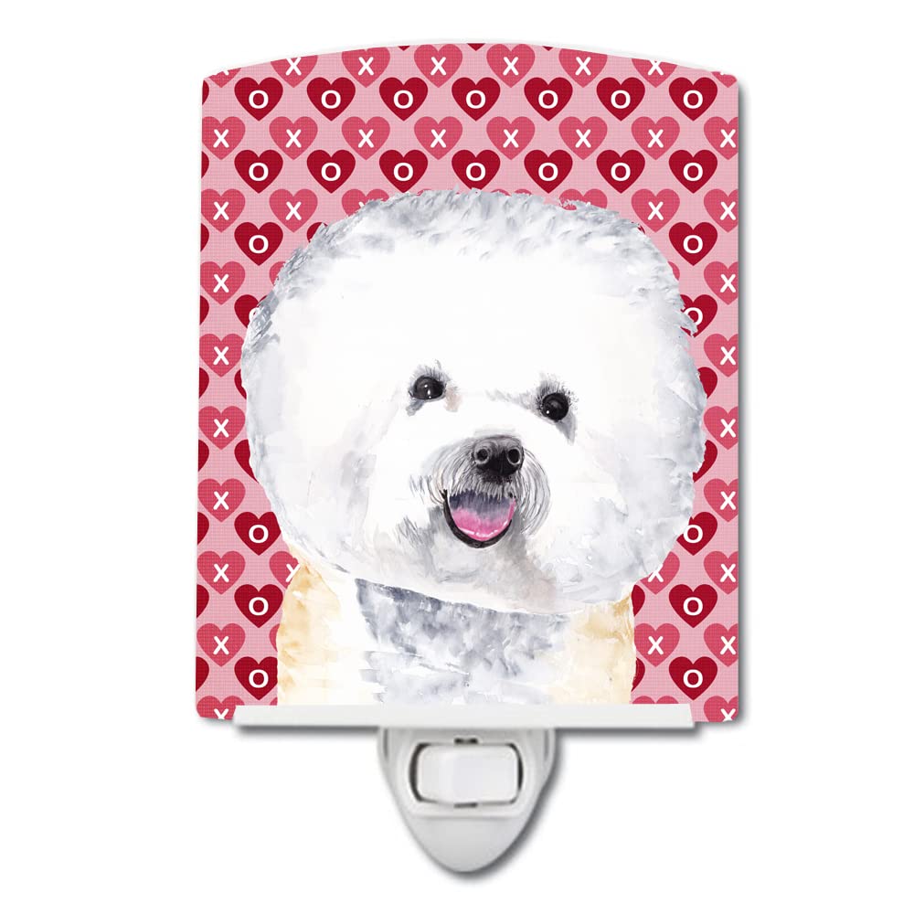 Carolines Treasures Ceramic Night Light Bichon Frise Portrait 6x4x3 Multicolor Model SC9278CNL