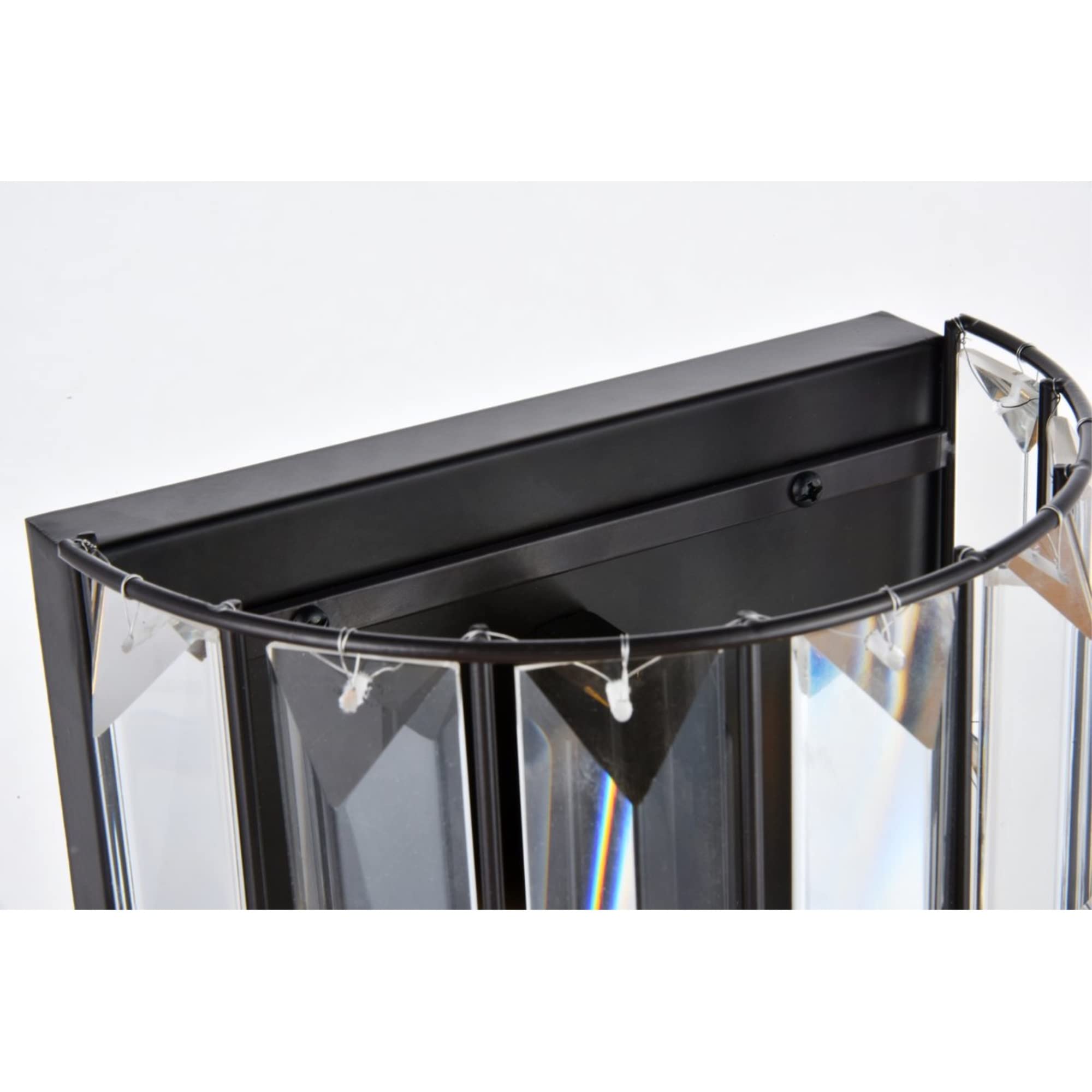 Living District Blair 1-Light Metal Led Wall Sconce in Oil Rubbed Bronze