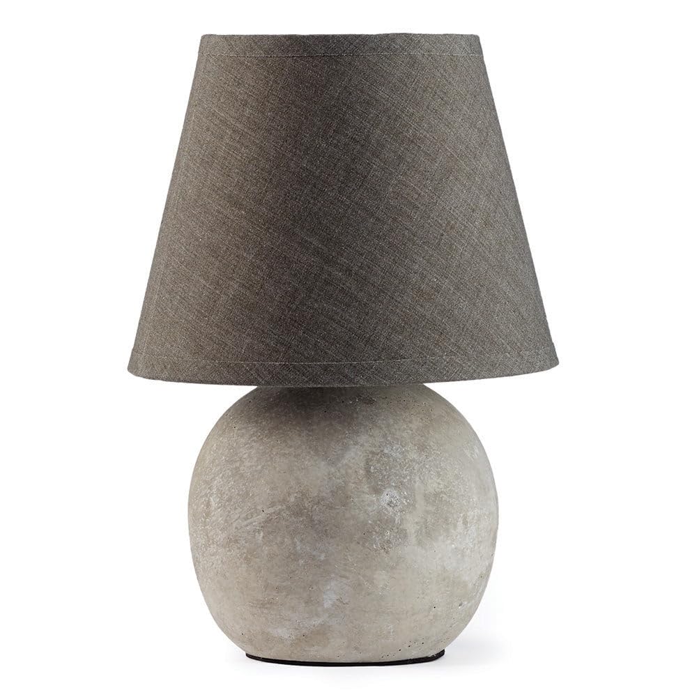 Napa Home & Garden Max Mini 8-Inch Cement Lamp, Gray