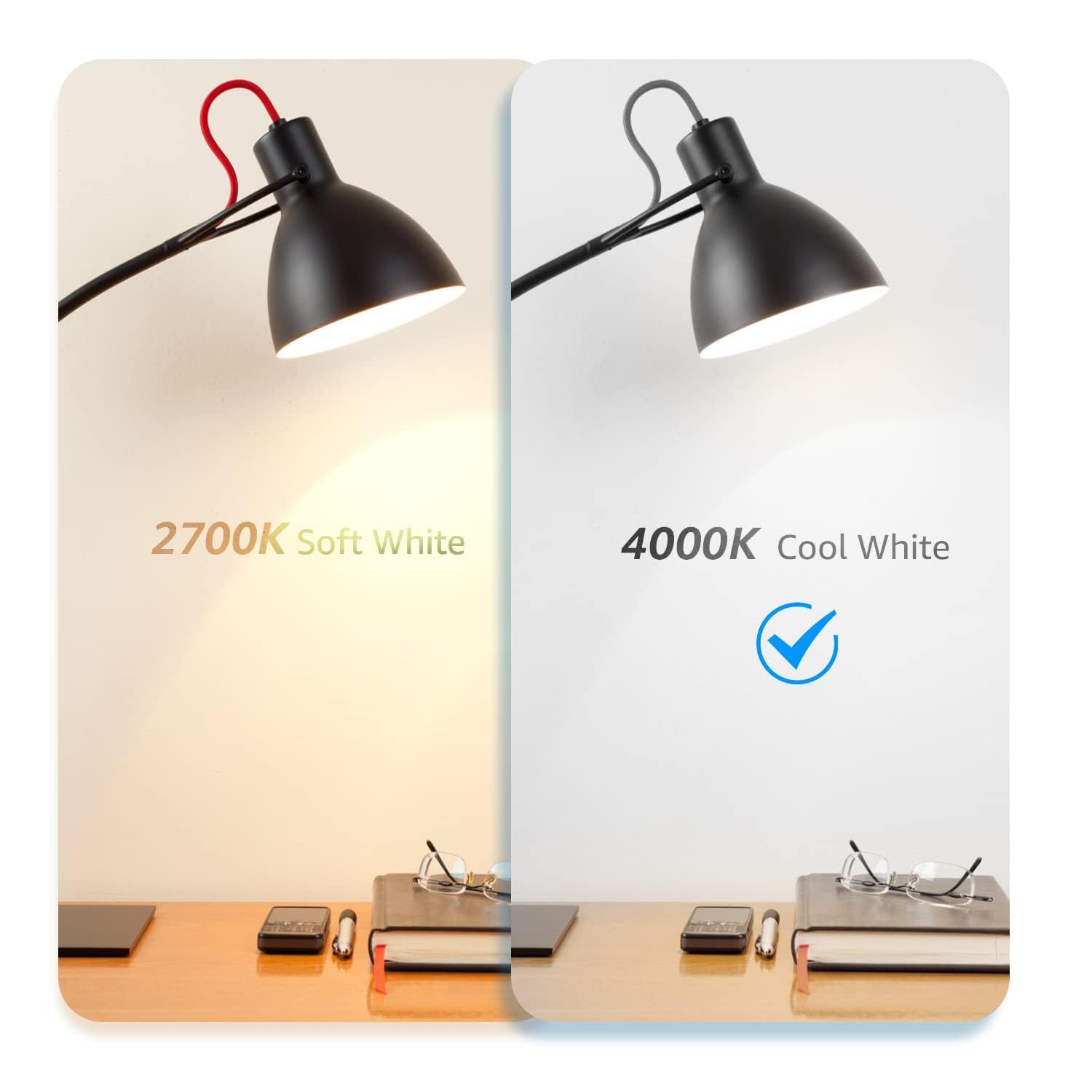 16 Pack St19 Led Edison Bulb, 5.5W (60W Equivalent) 500Lm Cri 95+, Non-Dimmable, 4000K Cool White, E26 Medium Base, Vintage Fila