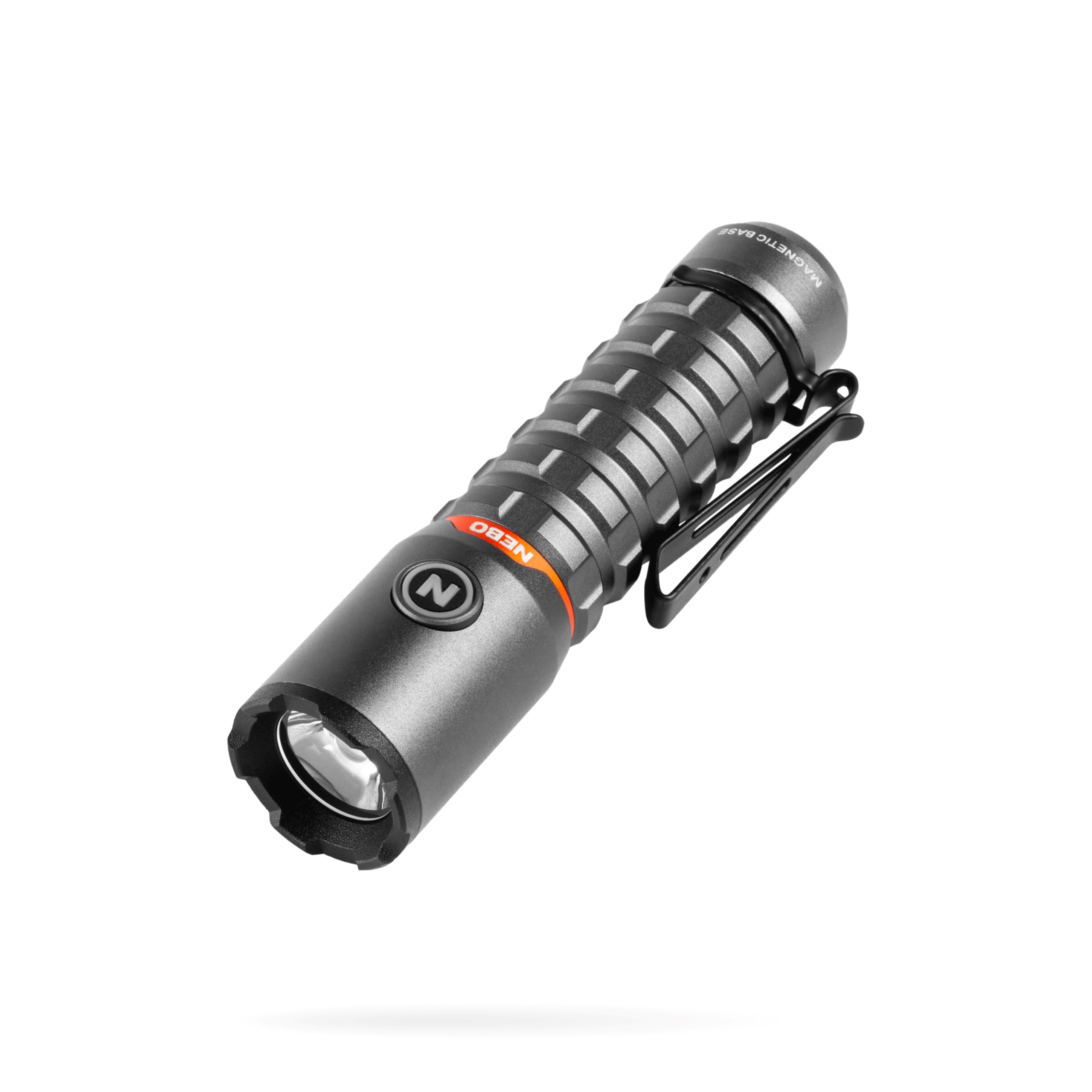 NEBO Redline Torchy 2K 2000 Lumen Pocket Flashlightfor EDC, Wireless USB Rechargeable LED Water & Impact Resistant for Camping, 