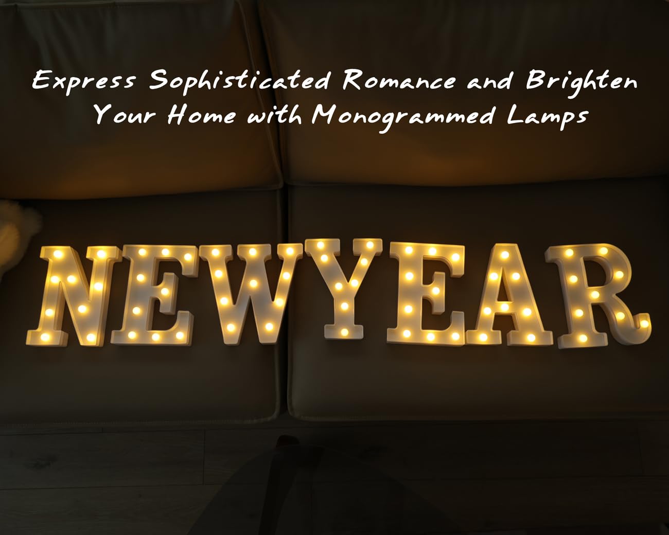 IFDGCTK Light Up Letters, Decorative Battery Powered LED Alphabet Y, Warm Light, Plastic Material