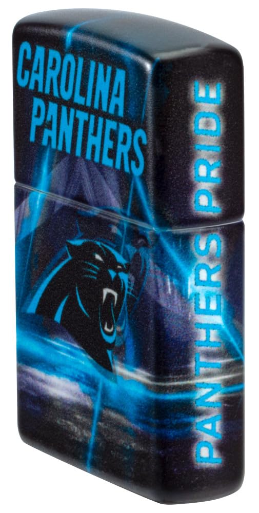 Zippo Nfl Carolina Panthers 540 Matte Pocket Lighter