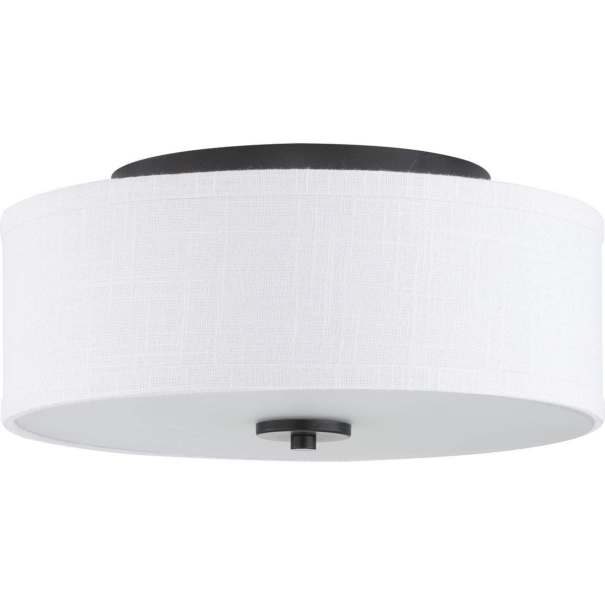 Progress Lighting P350130-143 Inspire Close-To-Ceiling, Black, 5.50X13.00X13.00