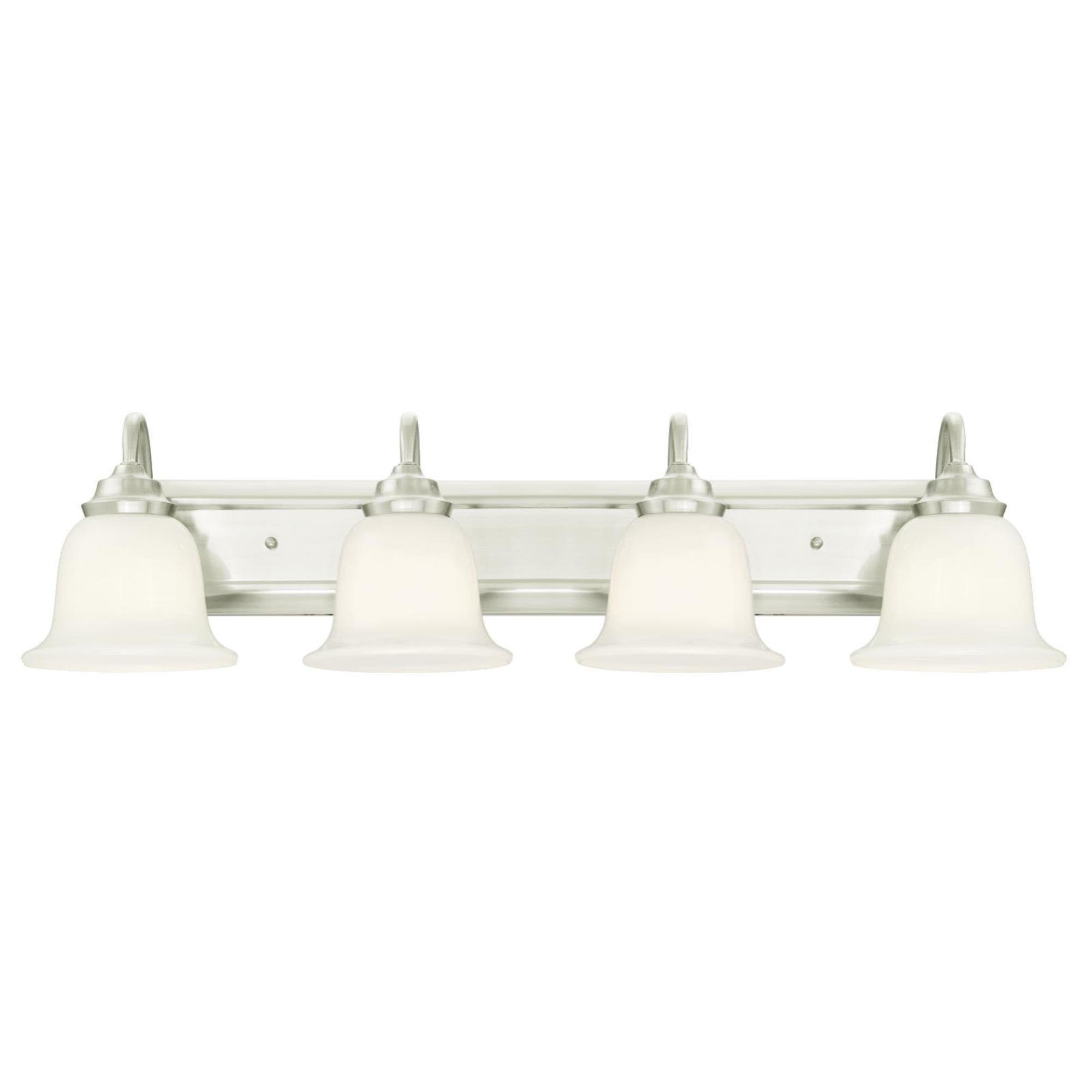 Westinghouse 6301900 Harwell Brushed Nickel Four-Light Indoor Wall Fixture