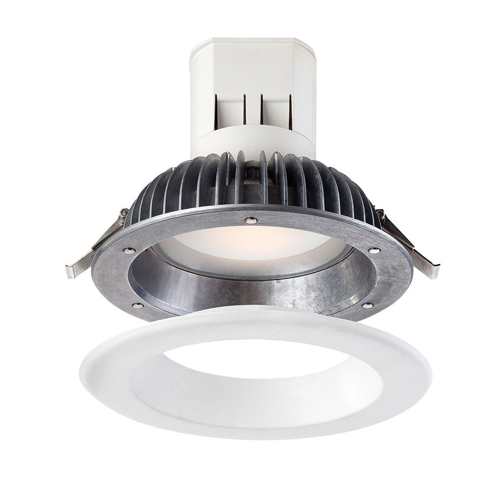 Designers Fountain EV608941WH30 Easy Up 6 3000K Soft White 93 CRI IntegratedLED Recessed Light with J-Box (No Can Needed), 6 inc