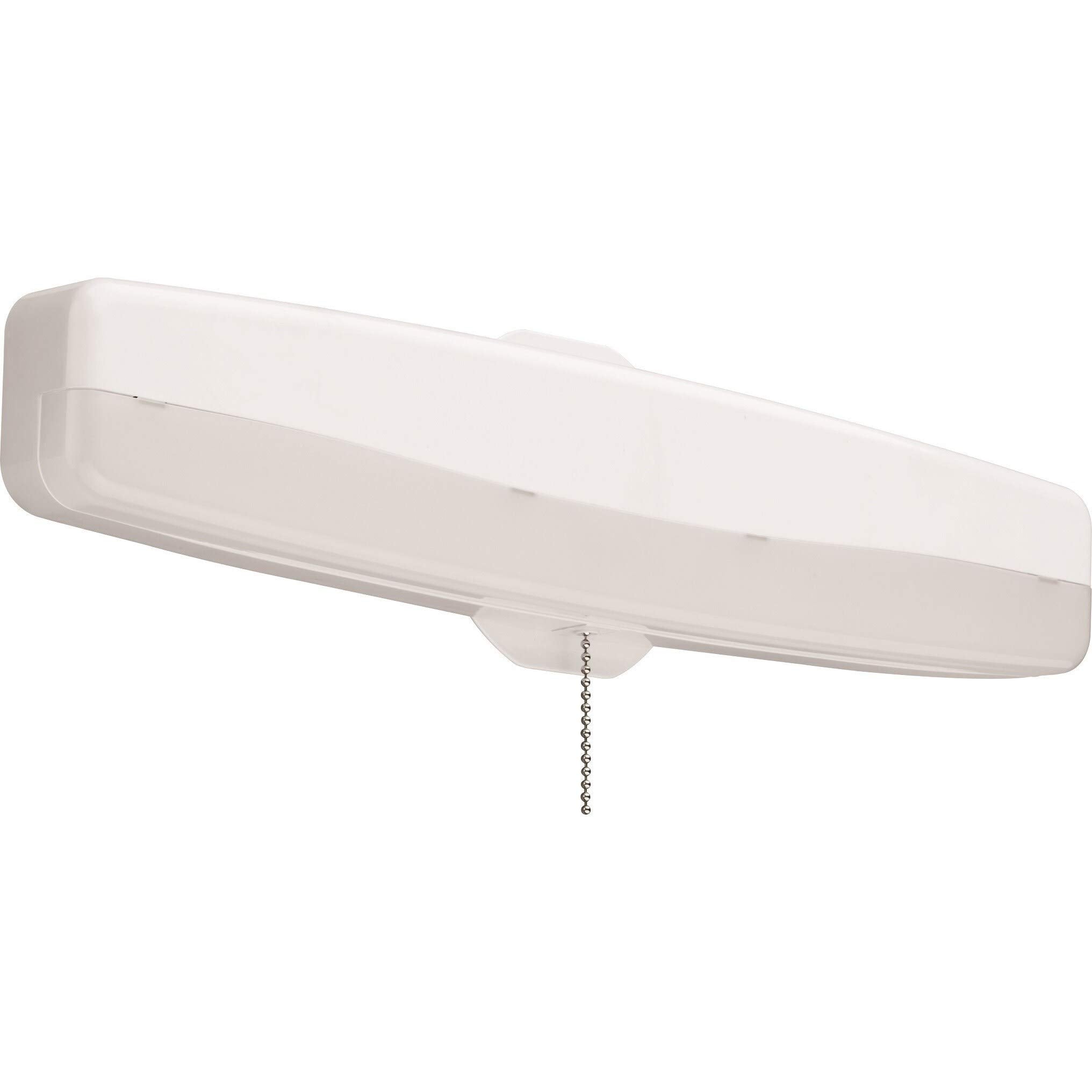 Lithonia Lighting CUC8 15 120 LP S1 M4 18-Inch 1-Light Flush Mount Fluorescent Ceiling Closet Light, White