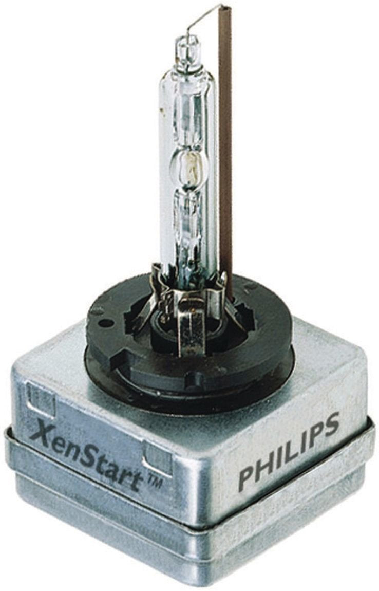 Philips D1S 35W Xenon HID Headlight Bulb - Silver, Model 85415C1, Pack of 1