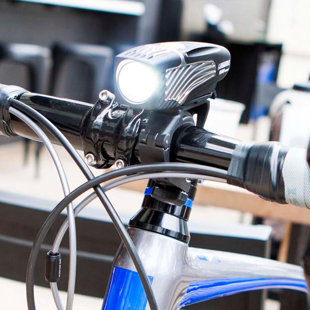 Niterider Lumina 1000 Boost Front Bike Light Sabre 110 Rear Bike Light Combo Pack- Led Usb Rechargeable Bicycle Headlight Water