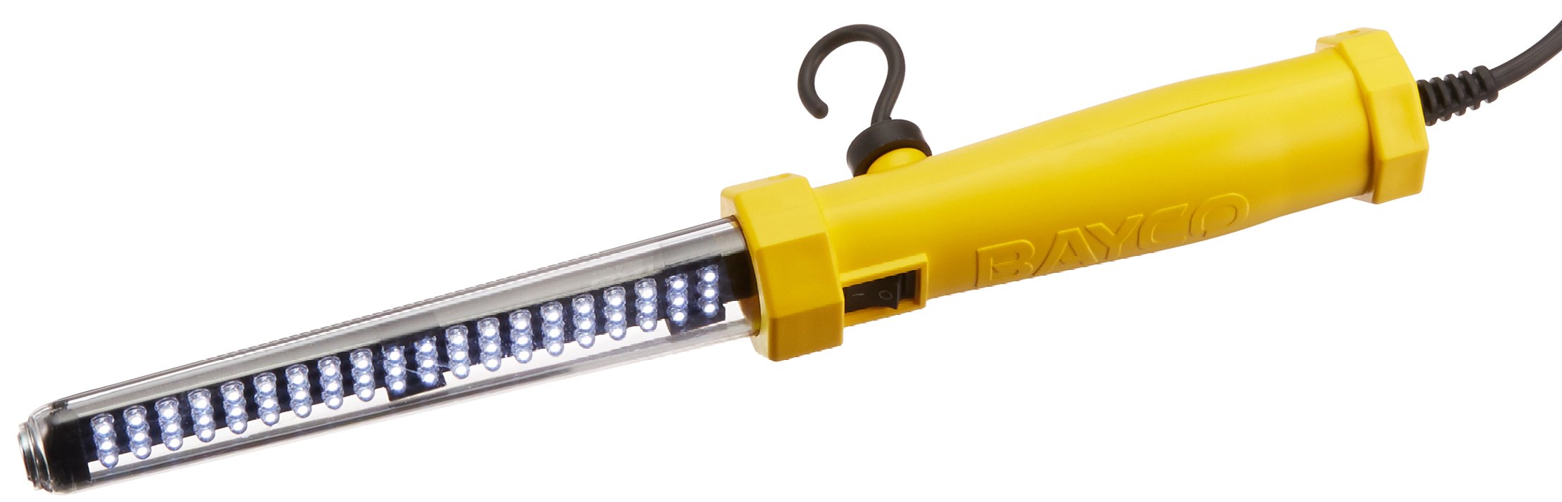 BAYCO SL-864 60 LED Work Light, 50ft Cord, Large Yellow Polymer Reel
