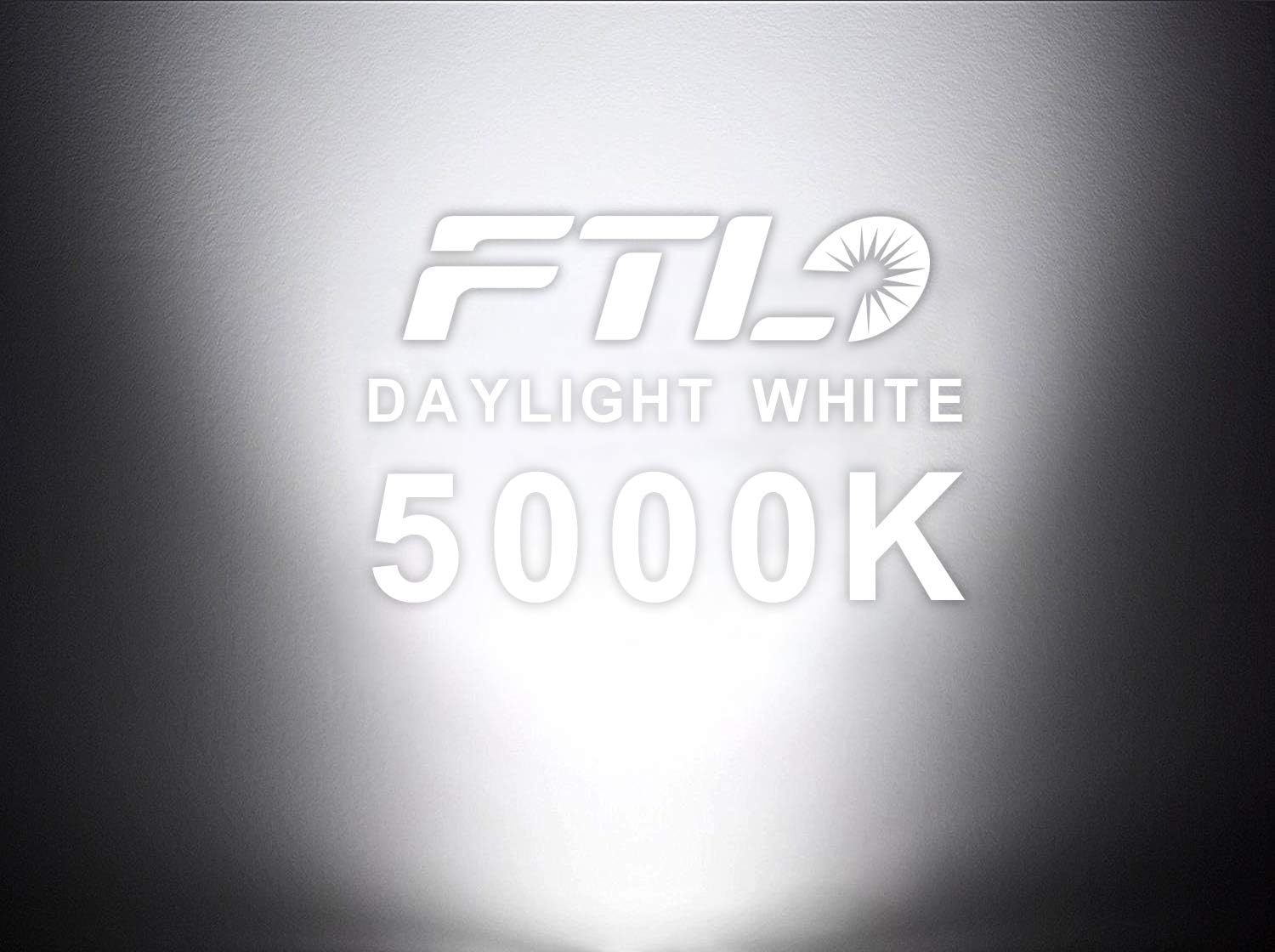 Ftl 20-Pack Mr16 Led Bulb Daylight White 5000K Gu5.3 12V 50W 5W Non-Dimmable Halogen Equivalent Spotlight 40 Degree Outdoor Landscape Light Bulbs For Track Lighting