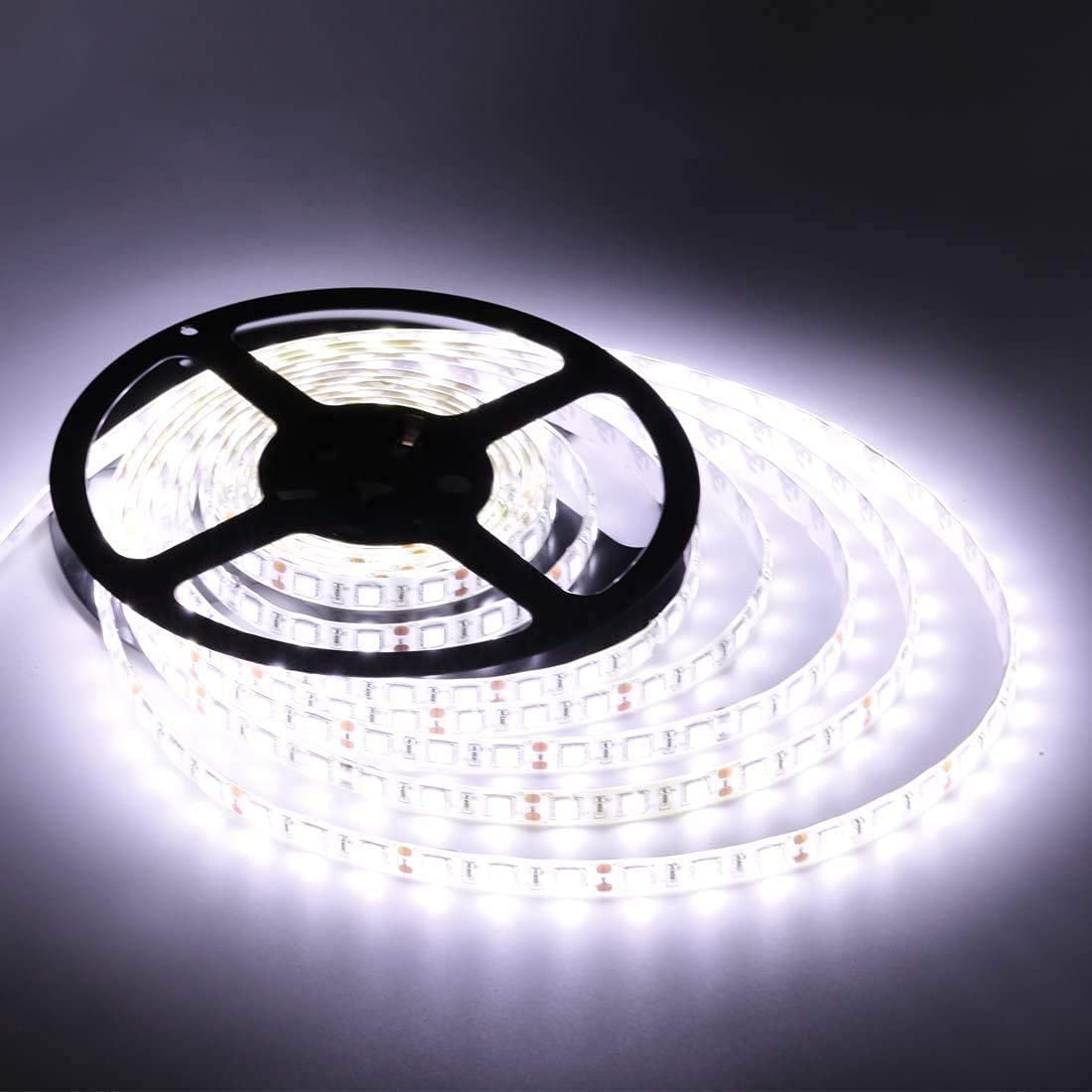 Vbakor 25FT LED Boat Lights, Waterproof Marine Strip Lights, Under Gunnel Lighting, White, Model LMT38RDK3