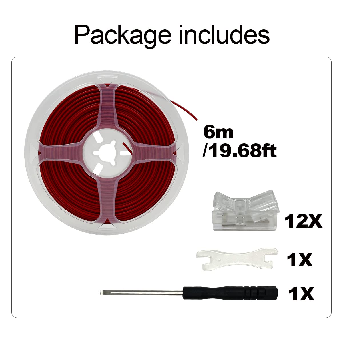 Hamrvl 12 Pack 8Mm Cob Led Strip Light Connectors 2 Pin, Led Strip To Wire Solderless Transparent Track Lighting Adapter Connect
