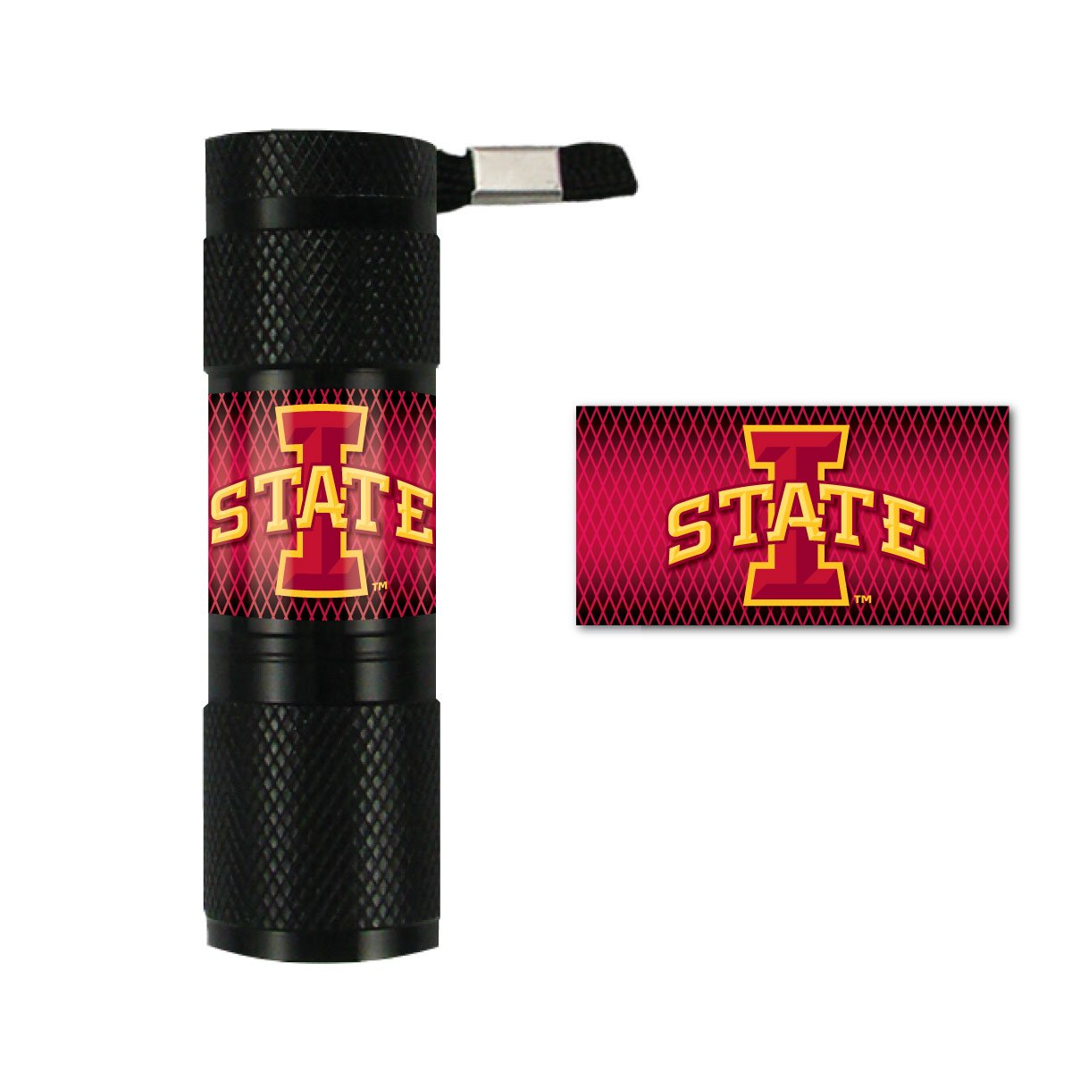 Iowa State University LED Pocket Flashlight - 3.5in. X 1in.