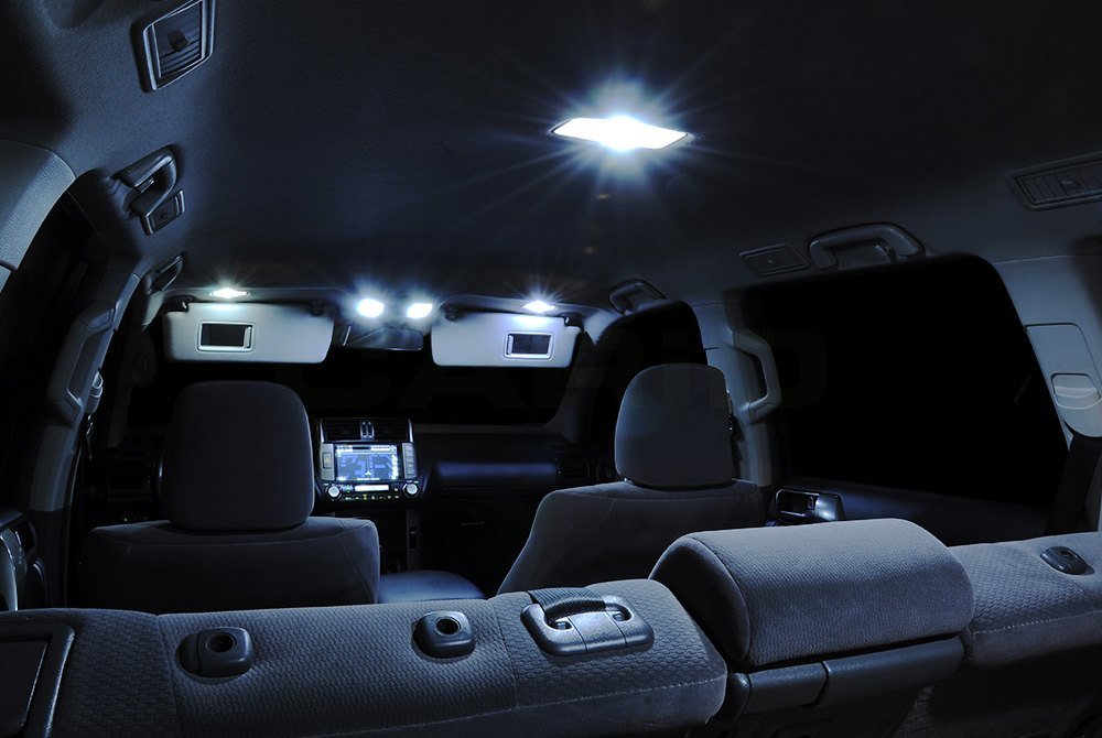 Xtremevision Interior Led For Hummer H2 2003-2009 (15 Pieces) Cool White Interior Led Kit + Installation Tool