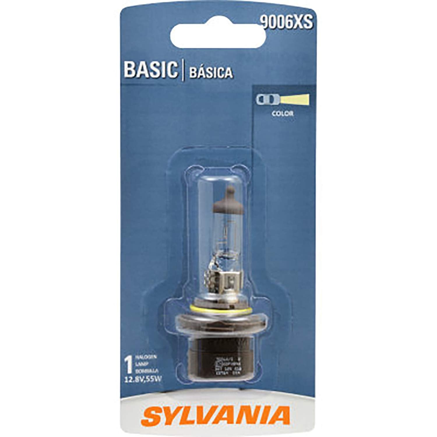 SYLVANIA 9006XS Halogen Headlight Bulb - Warm White, 1 Bulb, Basic Model