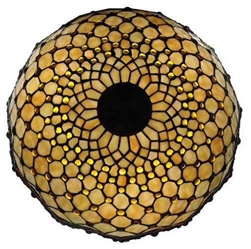 Meyda Home Indoor Decorative Lighting Accessories 18"W Diamond And Jewel Inverted Pendant