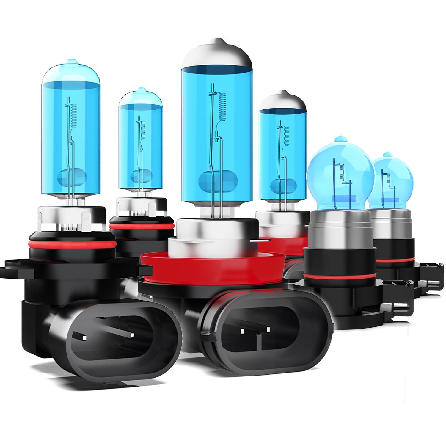 DMEPUGI Light Bulbs Compatible With GMC Yukon 2019 halogen Headlight Bulbs Front Bulb Bright Light halogens Combo, 9005/HB3/H10 