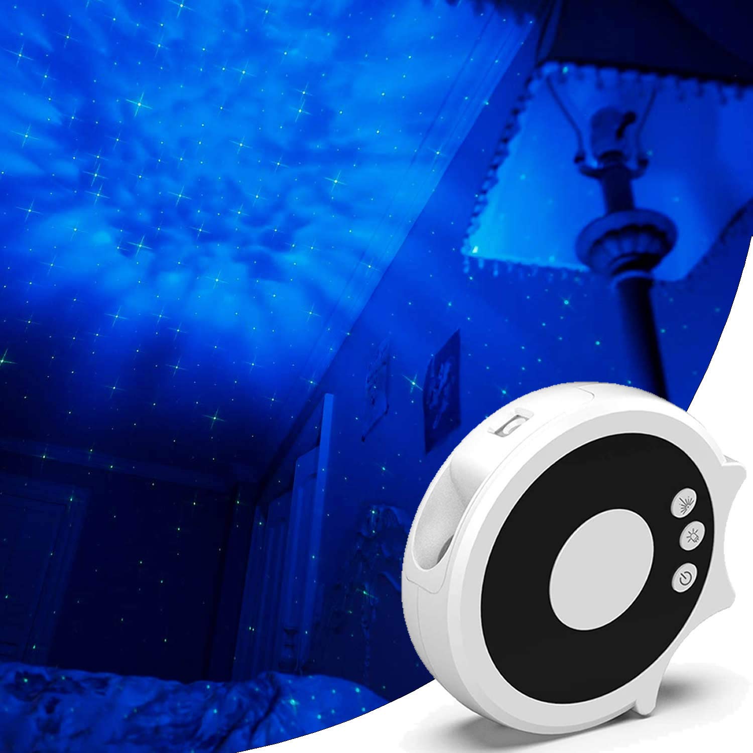 Galaxy Cross-Star Laser Projector for Bedroom