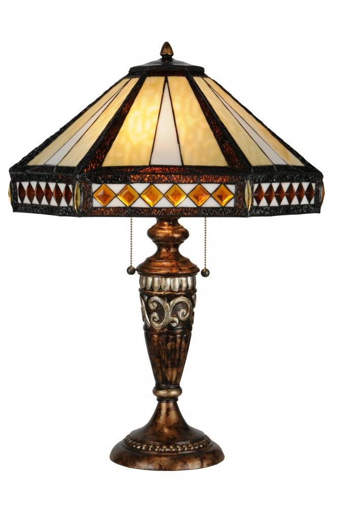 Meyda Tiffany Pendant Light, Metal, 26.5in Height, Antique Finish, Model 139416