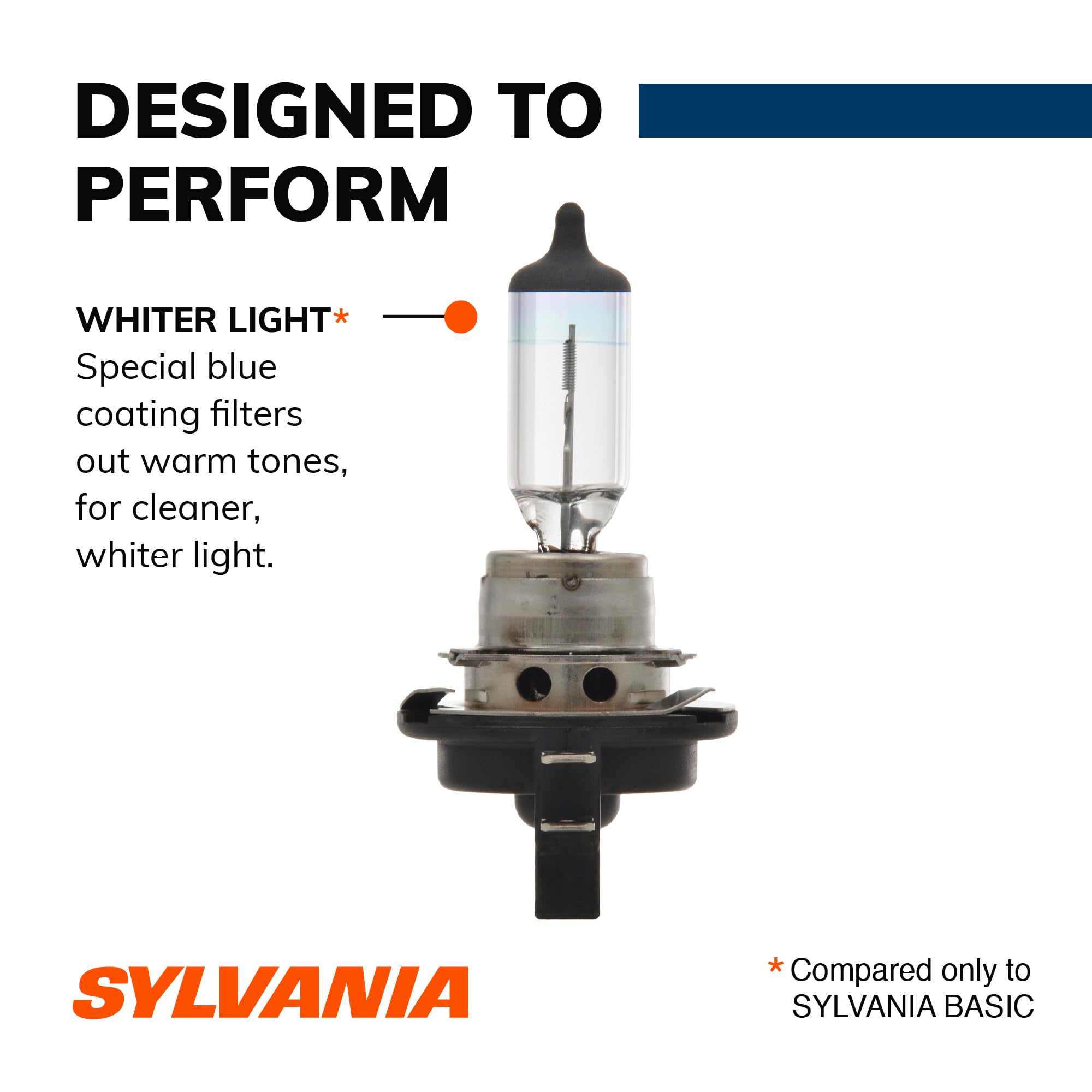 Sylvania - H11B Silverstar - High Performance Halogen Headlight Bulb, High Beam, Low Beam And Fog Replacement Bulb, Brighter Dow