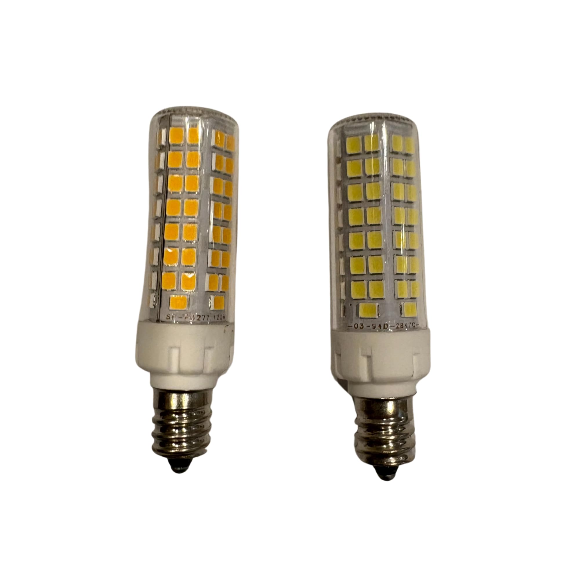 JERDON LED Replacement Light Bulb for Makeup Mirrors - 3000K & 6000K - Yellow-tinted & White - JLB3060