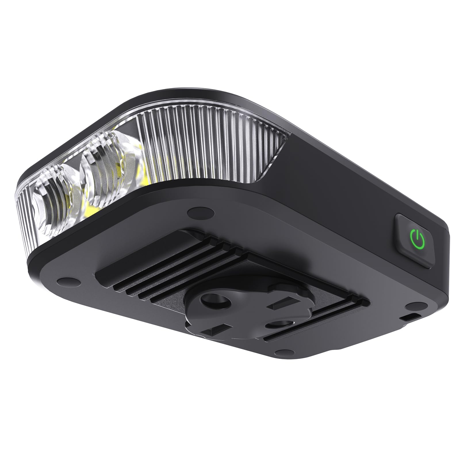 RAVEMEN FR500 Bike Front Light for Night Daytime Riding, Compatible with Garmin/Wahoo Computers, 6 Modes, Auto On/Off, Side Visi