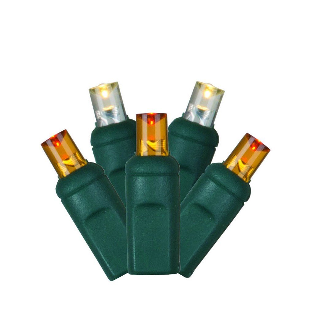 Vickerman X6G6518PBG 50LT LED Set Elegance Wa EC Set String Lights with Grey Wire, 6&quot; x 25', Warm White