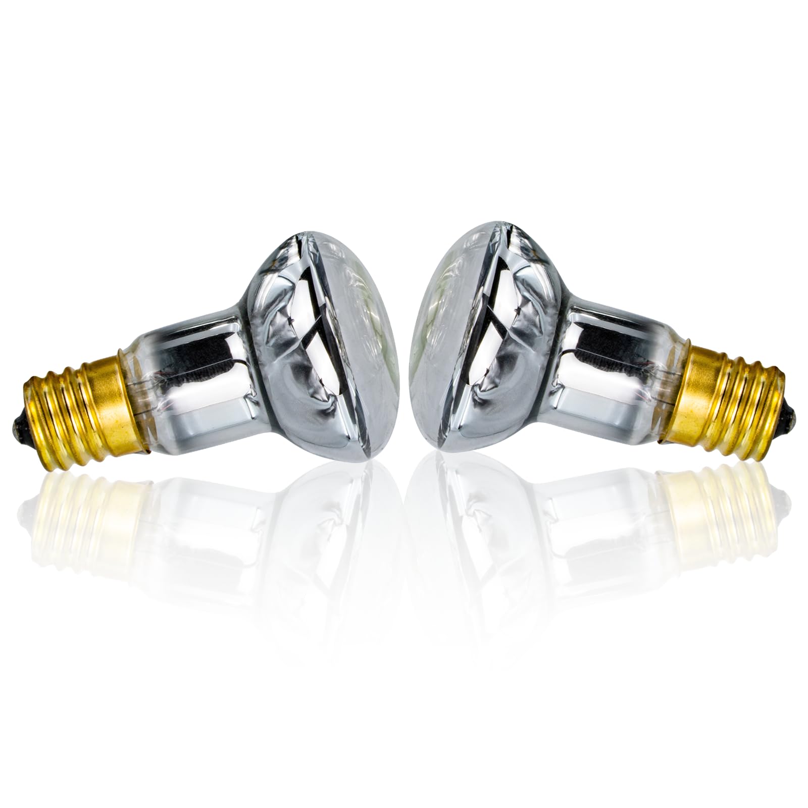 Iof 2-Pack Lava Lamp Bulb 40W, 120V R39 E17 40W 2-Pcs Bulb Replacement For Lava Lamps, Glitter Lamps,Incandescent, Yellow, Heat 