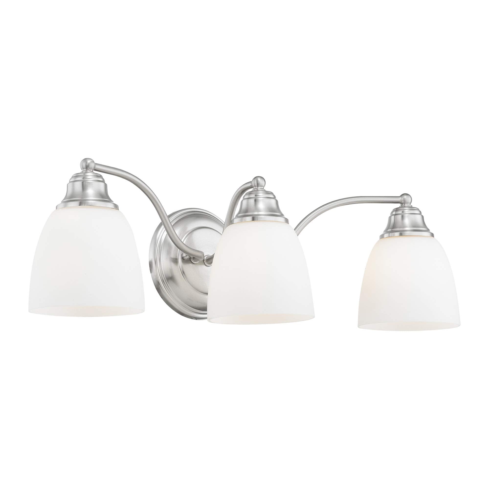 Livex Lighting 13673-05 Somerville 3-Light Bath Light, Alloy Steel, Polished Chrome, 23 x 7.5 x 7 inches