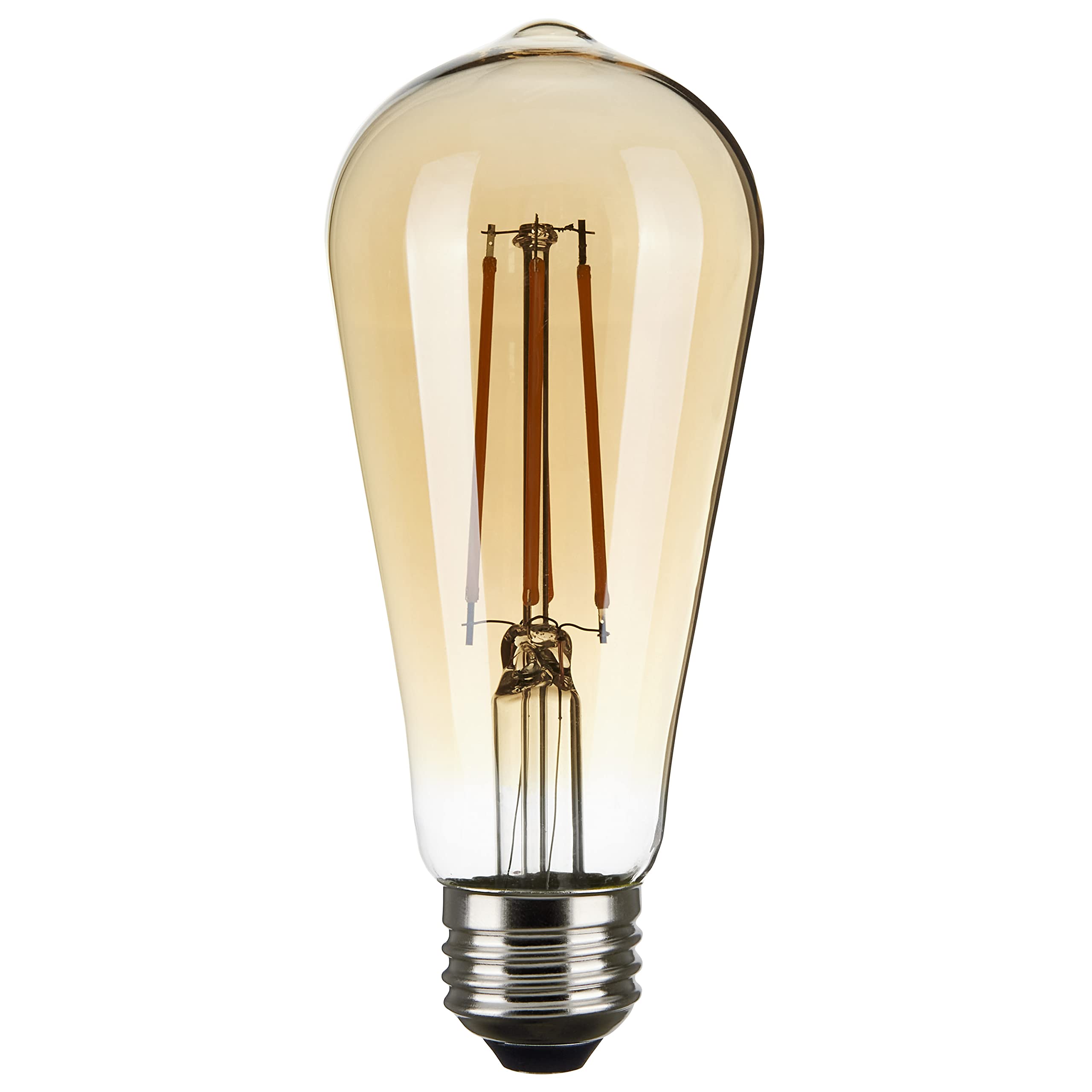 Satco S9579 Medium Bulb, 650Lm, Glass, Specialty ST19-Shape, 5.38 inches