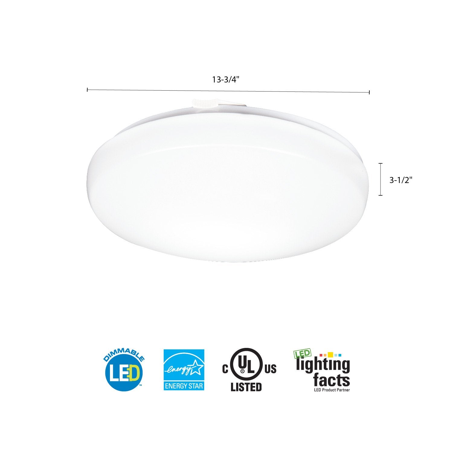 Lithonia Lighting Fmlrl 14 20830 M4 Contractor Select 14-Inch 3000K Led Low Profile Round Flush Mount