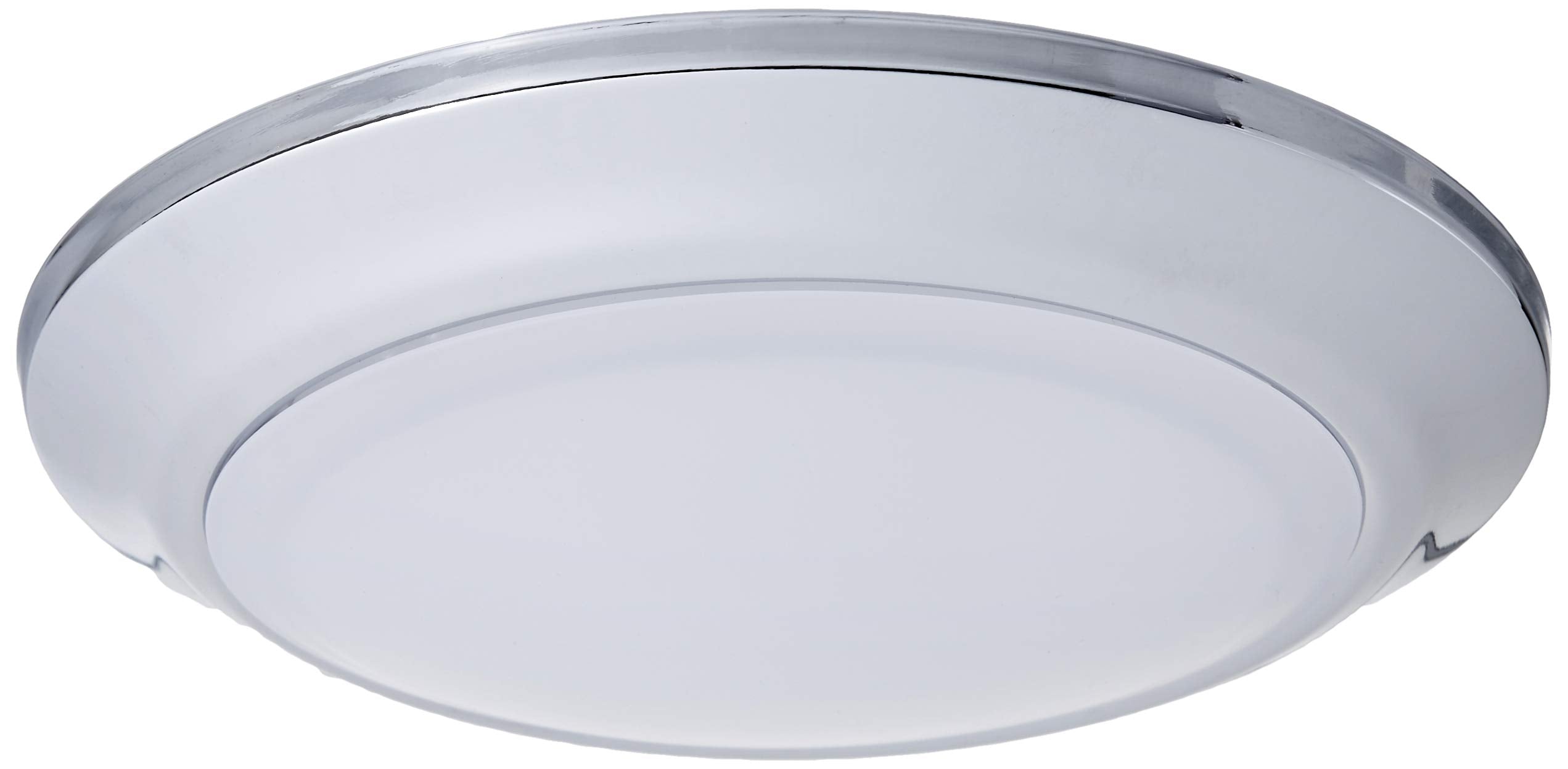 Westinghouse 6322600 Large LED Indoor/Outdoor Dimmable Surface Mount Wet Location, Chrome Finish with Frosted Lens, 1 Count (Pac