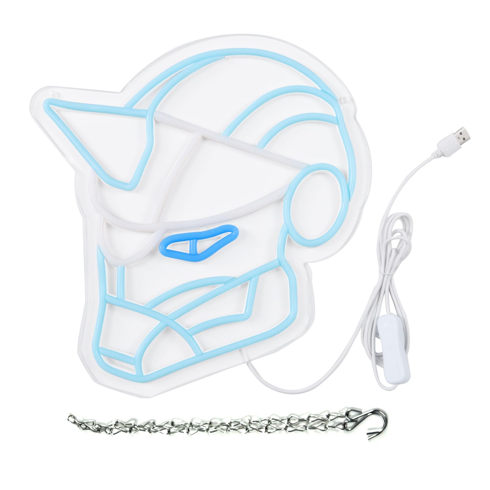 Pugna Game Cayde 6 Neon Signs for Wall Decor Neon Lights for Bedroom Led Business Signs Suitable for Man Cave Bar Pub Restaurant