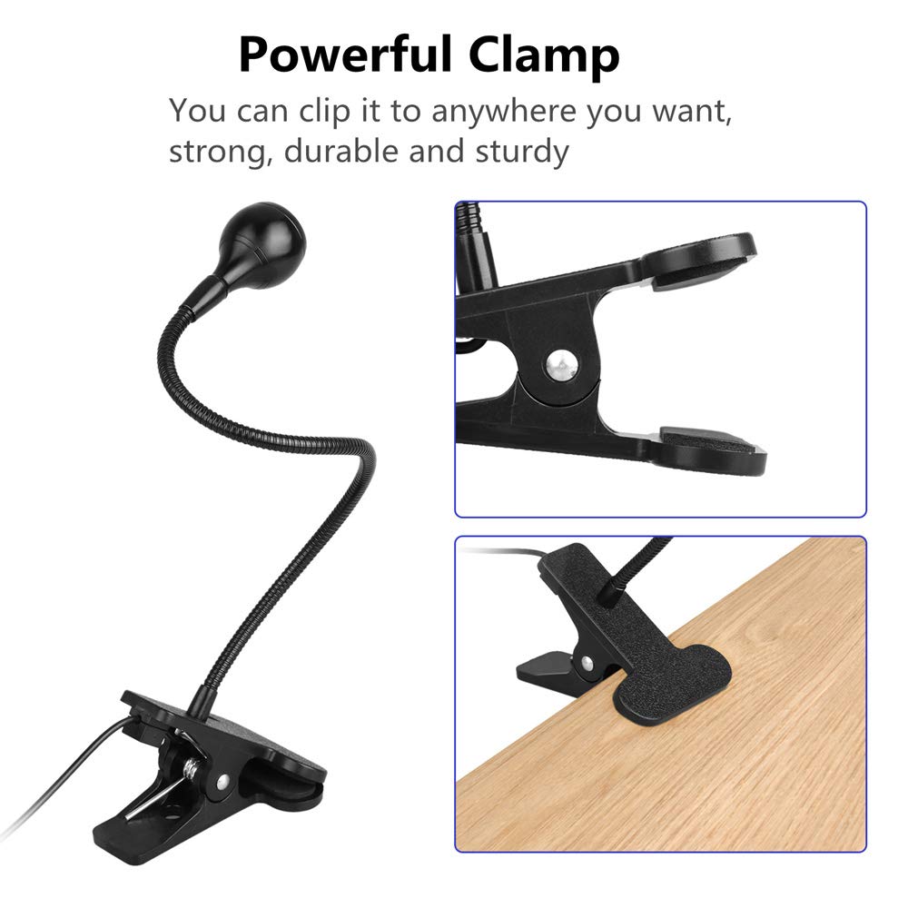 3W 395Nm Led Black Light, Flexible Gooseneck Lamp, Uv Blacklight For Satin Detection, Black Light Lamp For Blacklight Poster, Bl