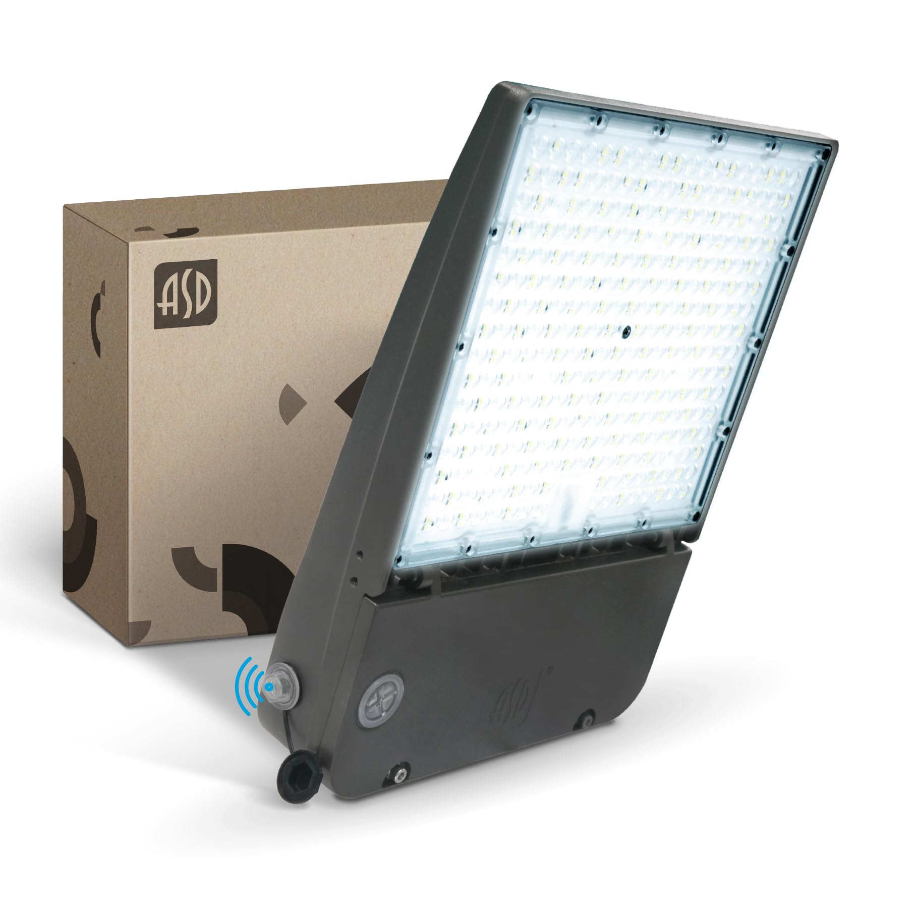 ASD LED Parking Lot Light Fixture, Dusk to Dawn Outdoor Lamp | Dimmable, Photocell, IP66 Waterproof, DLC, UL Listed | 300W 44000