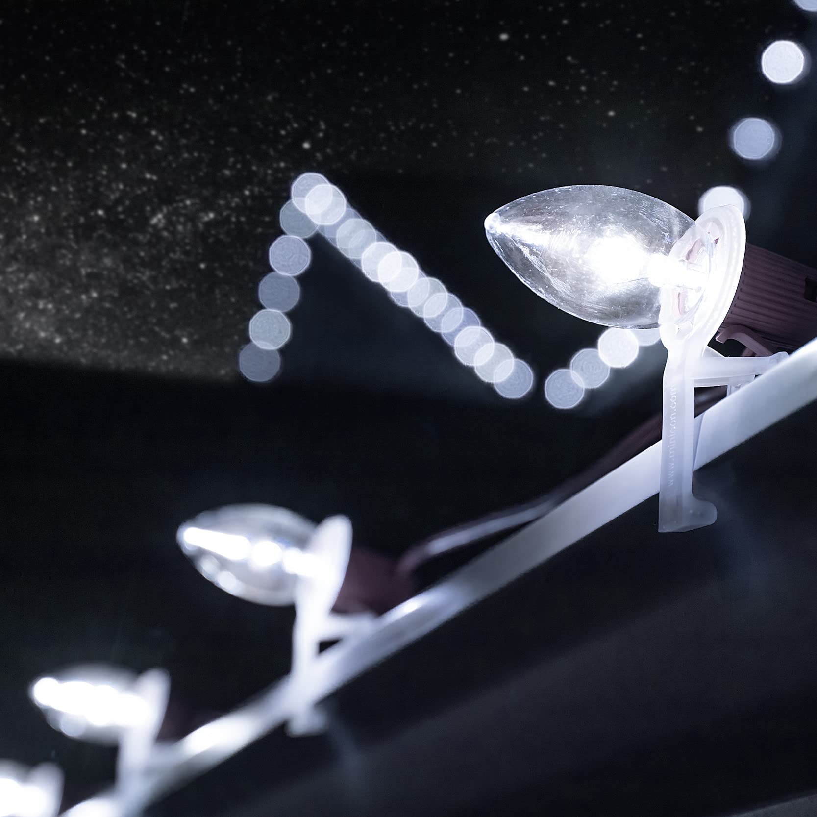 Set Of 500 Holiday Lighting Outlet C9 Led Christmas Lights | Cool White C9 Led Filament Lights | C9 Christmas Light Bulbs For In