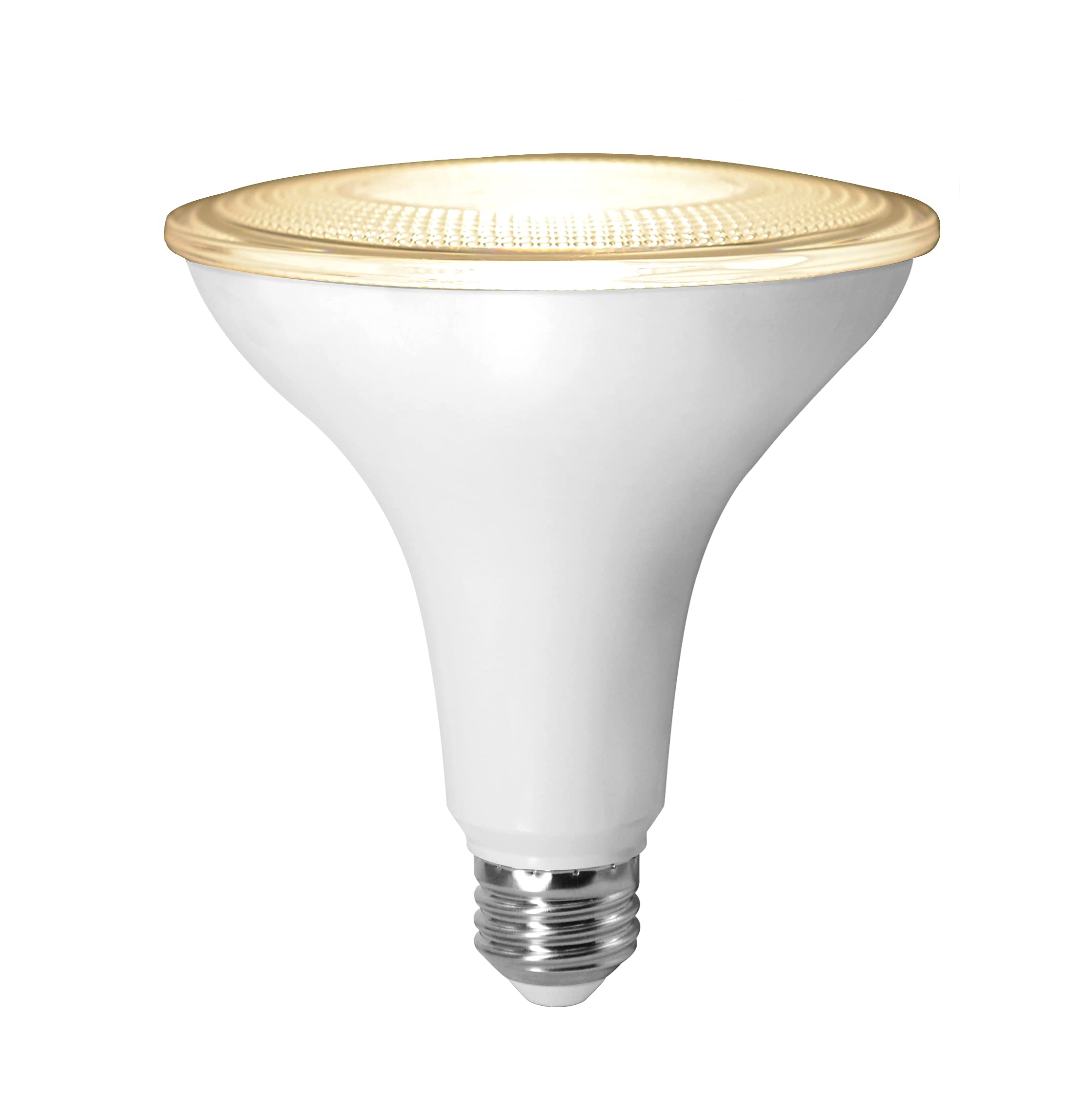 Sylvania Dusk To Dawn Par38 Led Light Bulb With Auto On/Off Light Sensor, 120W=14W, 1250 Lumens, 5000K, Daylight - 4 Pack (41364