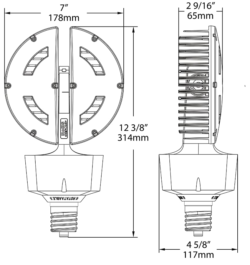 Rab Lighting Hid-100-Ex39-850-Byp-Adj Outdoor, Image