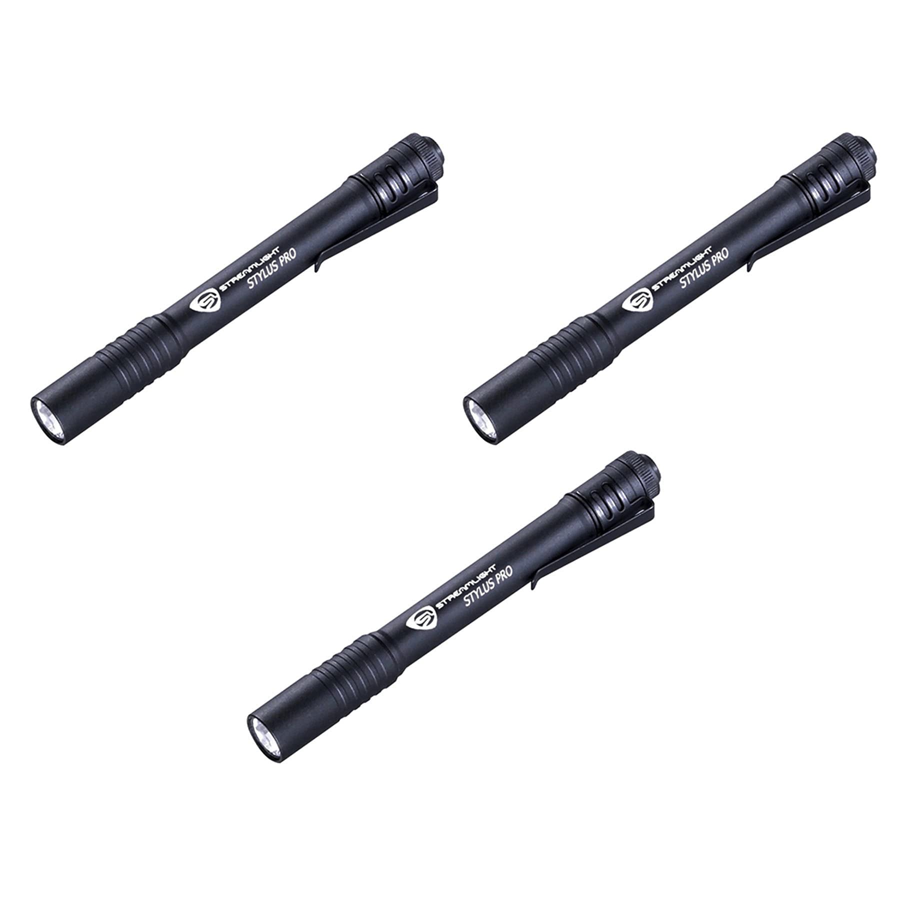 Streamlight 66118 Stylus Pro Alkaline Battery-Powered White Led Pen Light Black