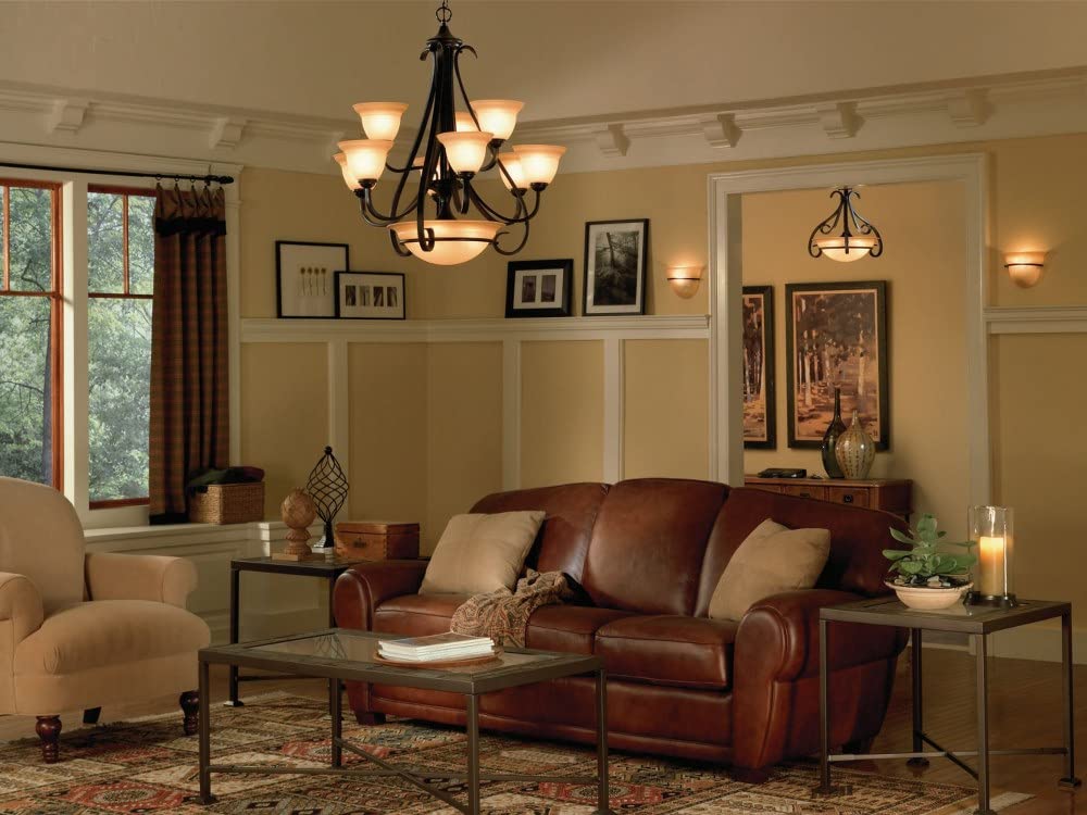 Torino Collection Three-Light Foyer Pendant