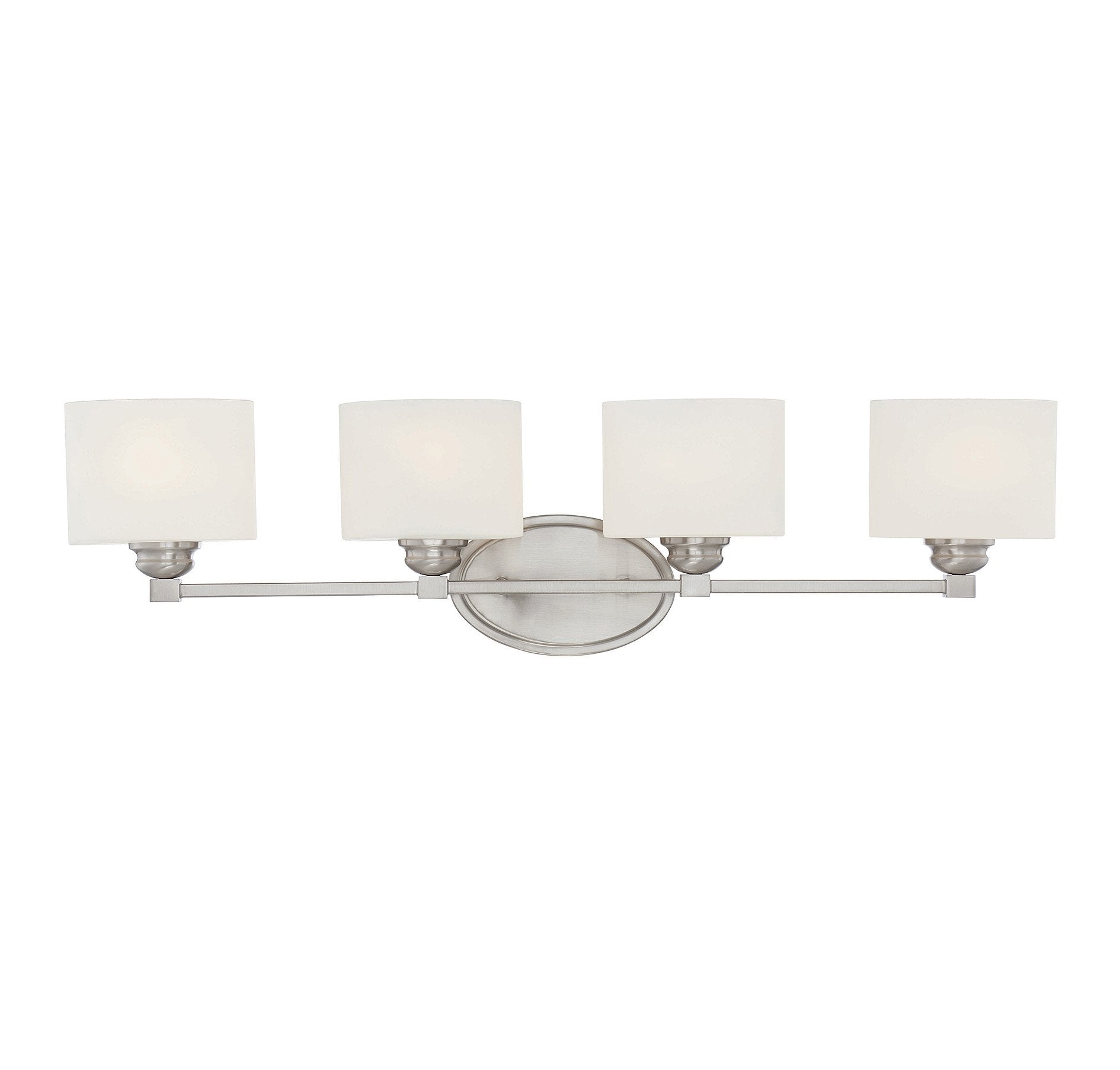 Savoy House 8-890-4-SN Kane 4-Light Vanity Bar in Satin Nickel