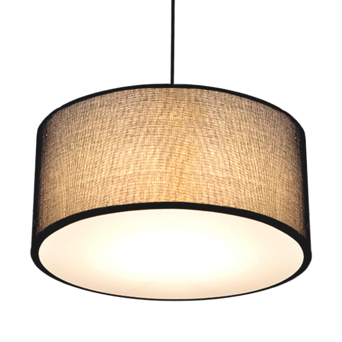 Awclub Lampshade Diffuser, 15.5'' Diameter Round Diffuser Lamp Shade for Drum Style Lampshades Pendants Softening Light, DIY Lig