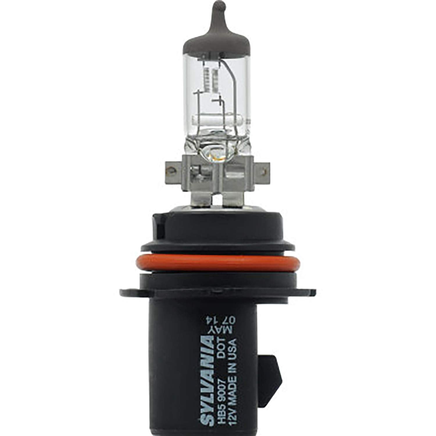 SYLVANIA 9007 Halogen Headlight Bulb - 1 Bulb, Black, for Daytime Running Lights