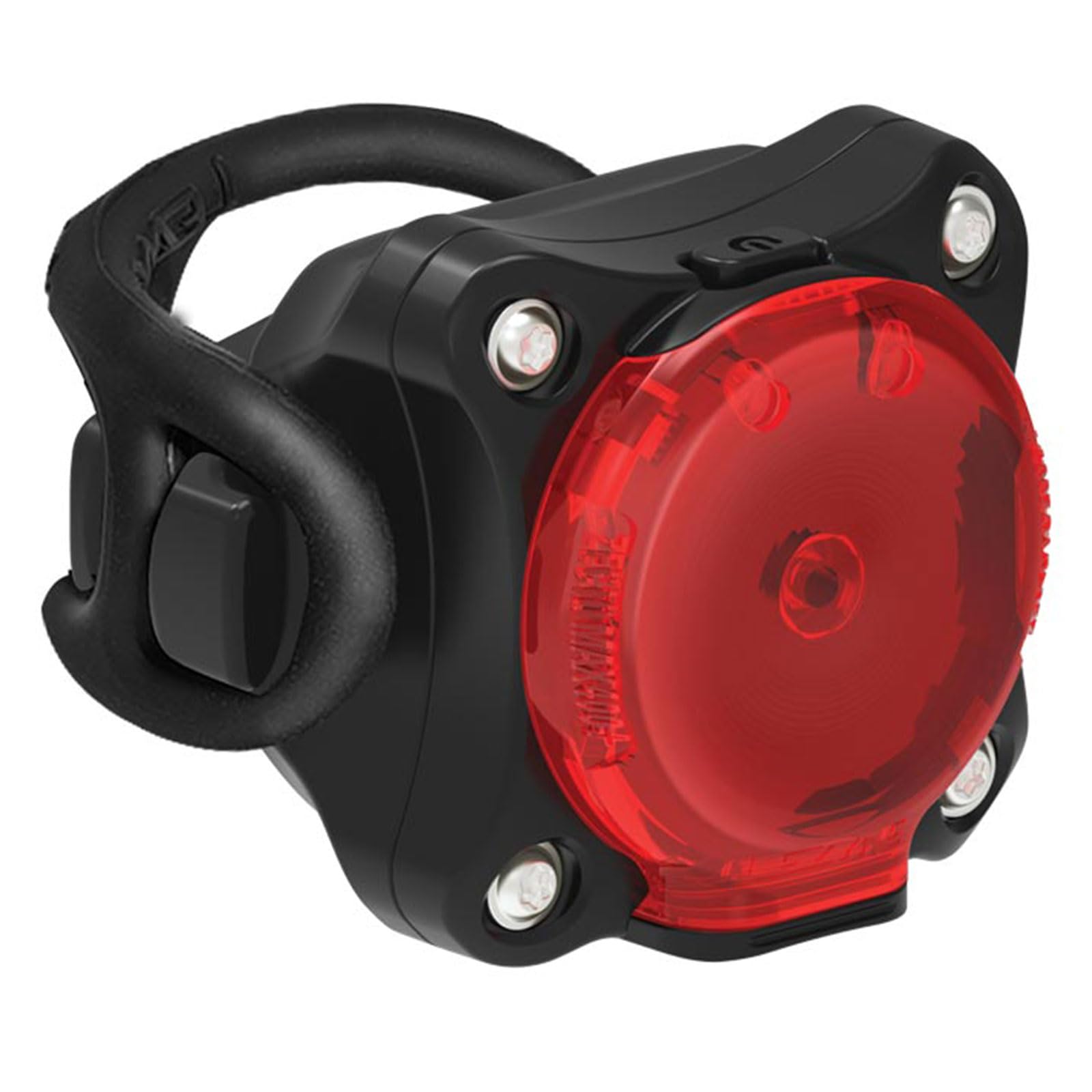 LEZYNE Zecto Drive Max 400+ Bicycle USB Rechargeable IPX7 Waterproof LED Rear Light w/Multiple Solid & Flash Modes | Silicone Rubber Mounting Strap Included, Black, 400 Lumens/USB-C