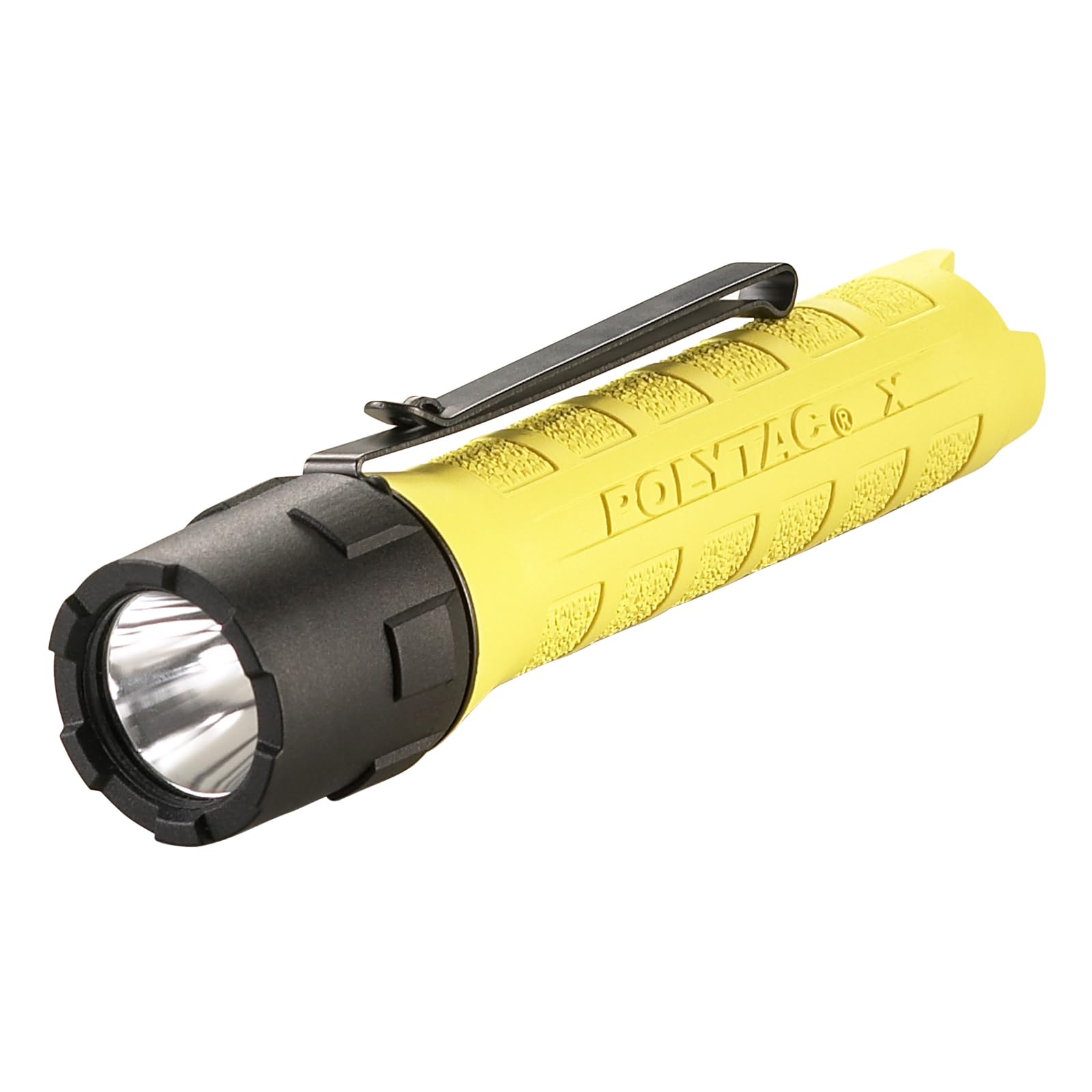 Streamlight PolyTac X, Multi-Fuel, Professional Tactical Flashlight, Yellow - 88614, Battery Powered, 600 Lumens, Rechargeable O