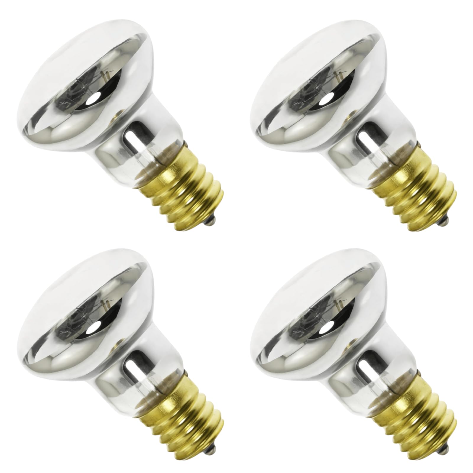 Kanlpeia 4 Pack Lava Lamp Bulb R39 E17 30W Reflector Bulbs For Bedroom And Office 120V Lava Lamp Light Bulb Replacement
