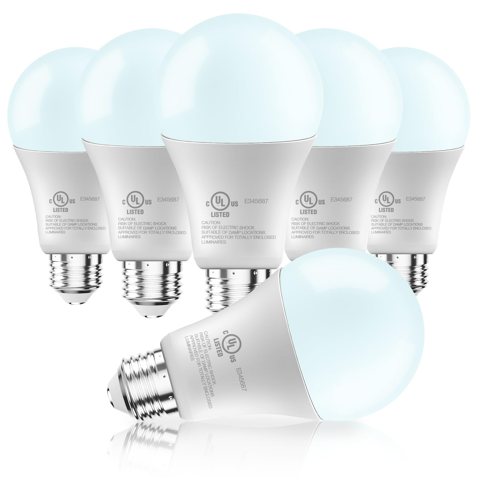 DAYGameTER LED Light Bulbs  A19 2700K Warm Light Bulbs 100 Watt Equivalent  1500LM Warm White Led Bulbs  E26 Standard Base  Non-Dimmable  15 Watt Lightbulbs for Home Office  24 Pack