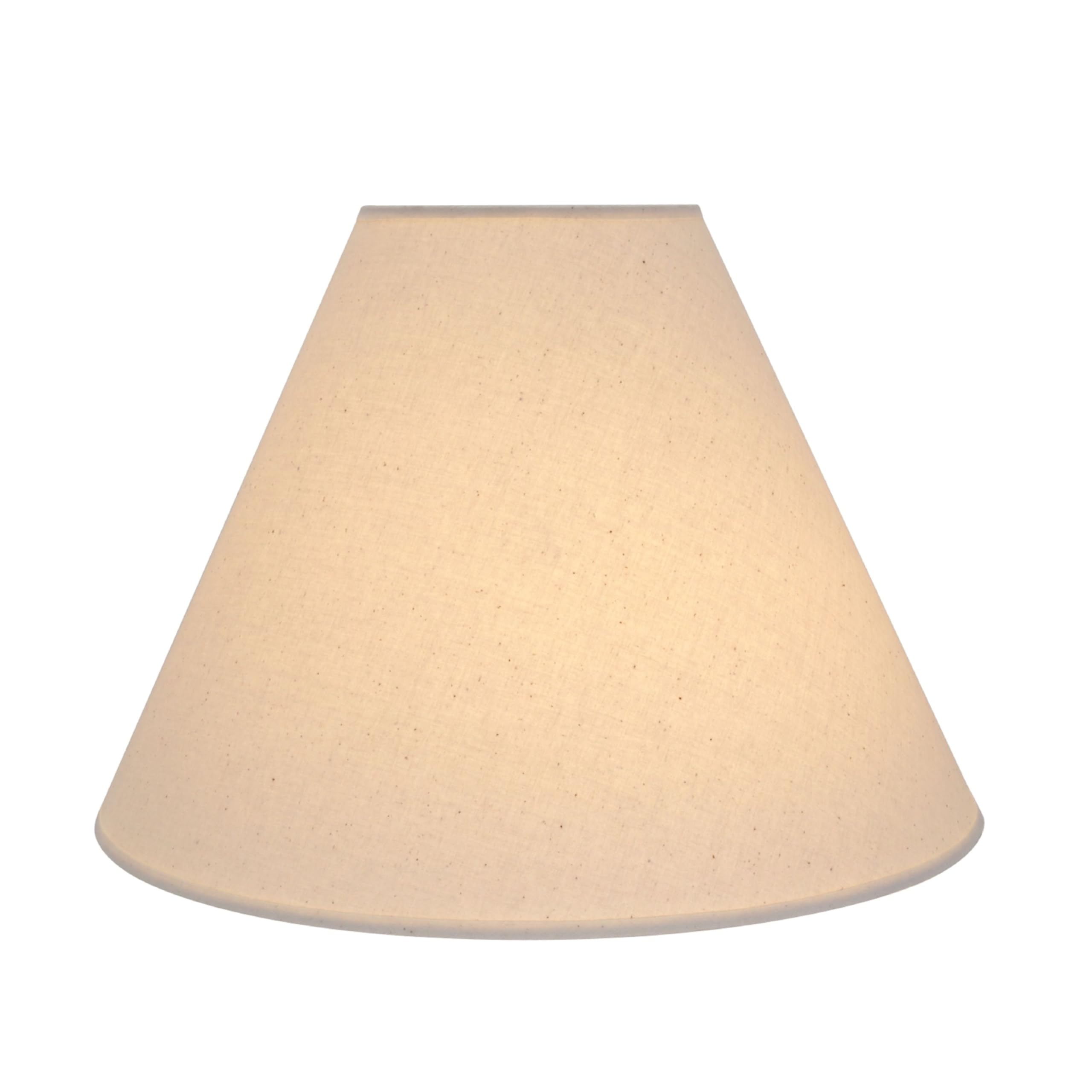 Aspen Creative 32016A Transitional Hardback Empire Shape Spider Construction Lamp Shade In Ivory, 16&quot; Wide (6&quot; X 16&quot; X 12&quot;)