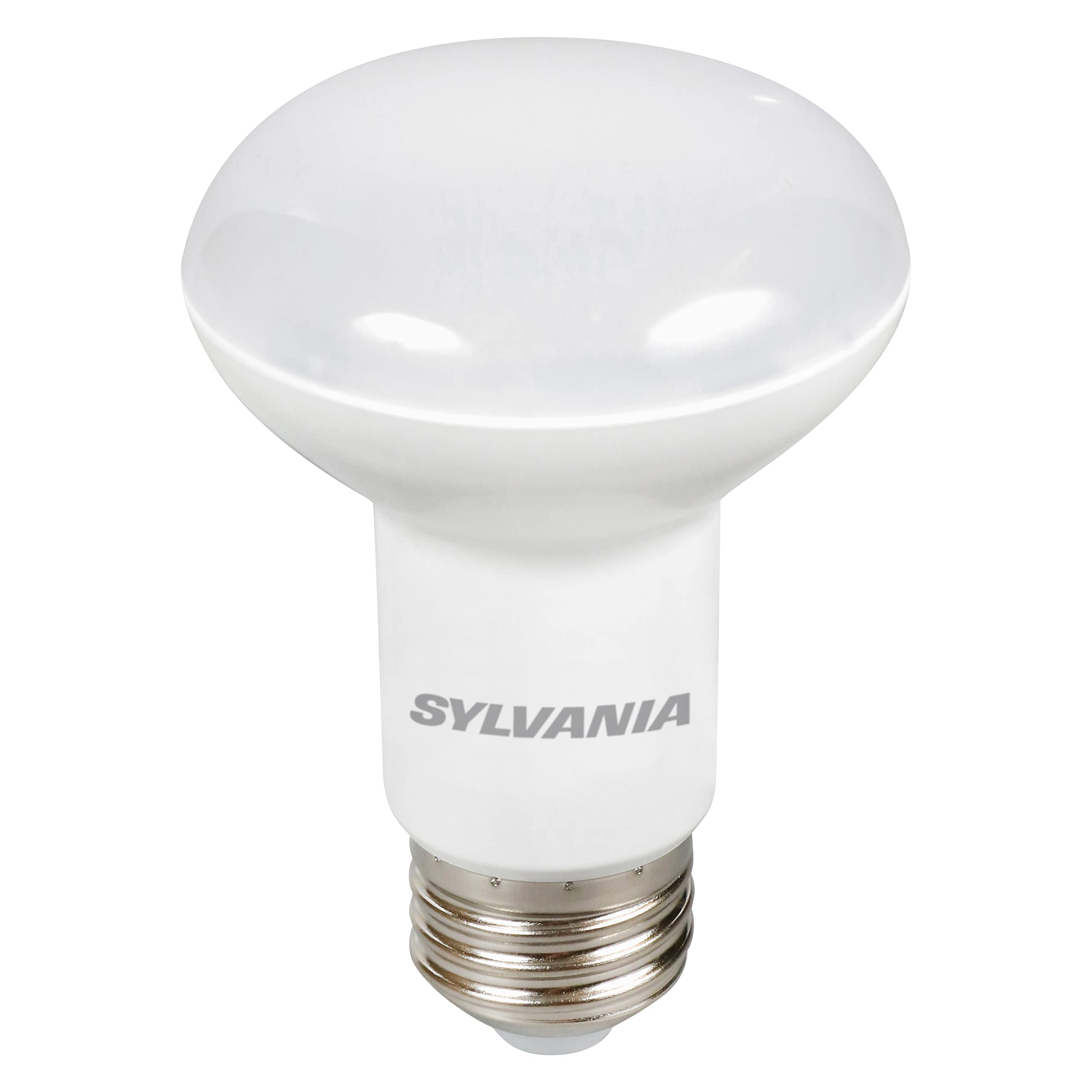 LEDVANCE Sylvania LED R20 Flood Light Bulb, Dimmable, 325 Lumens, 5000K, Cool White, 2 Pack, Model 73991